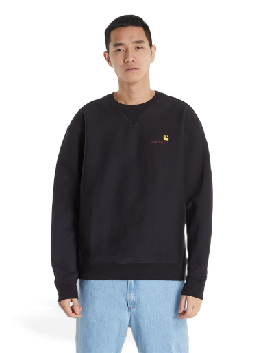 Pulover Carhartt WIP American Script Črna | I025475.89XX