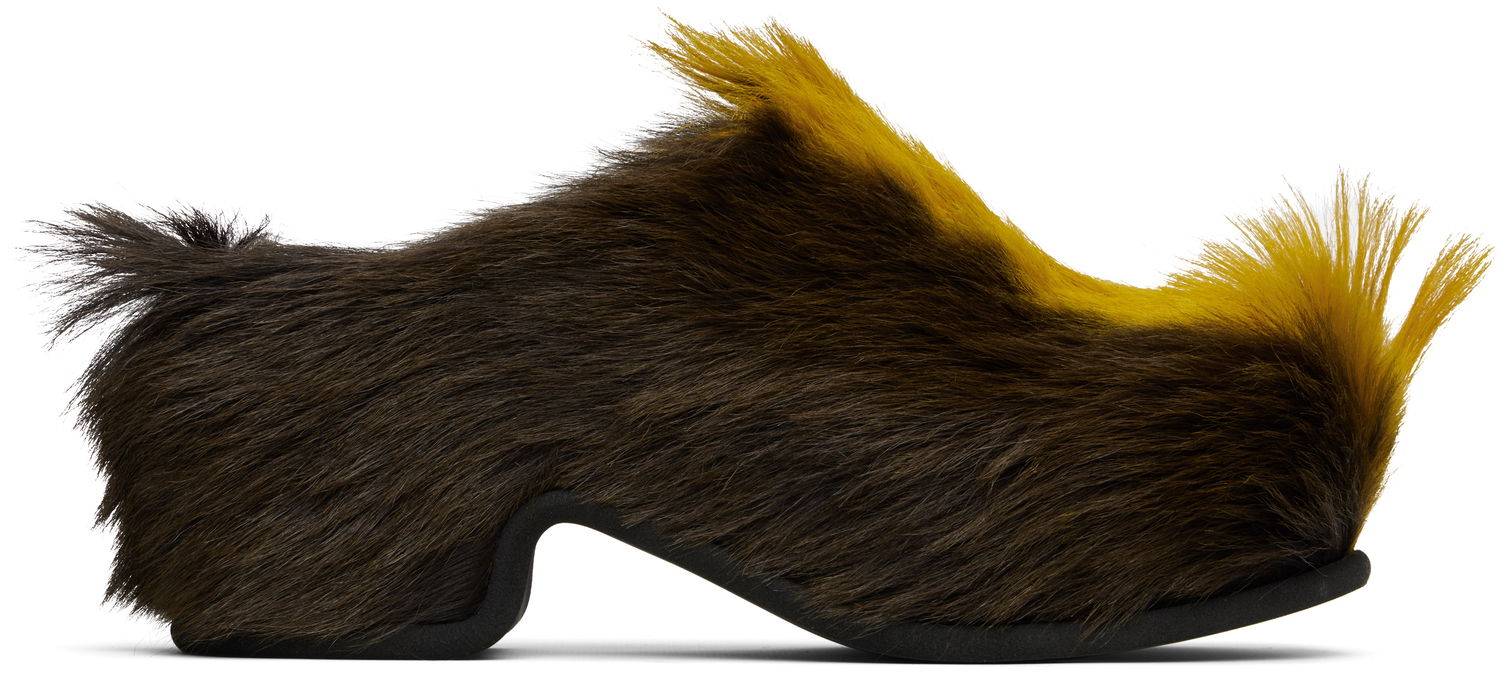 Oblačila Dries Van Noten Dries Van Noten Platform Clogs Rjava | MS251-1581, 0