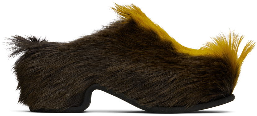 Oblačila Dries Van Noten Dries Van Noten Platform Clogs Rjava | MS251-1581