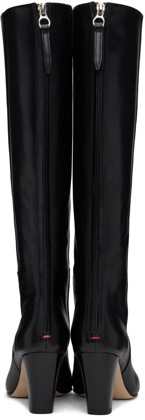 Oblačila Aeyde Aeyde Cecilia Tall Boots Črna | A11-KB-PECP75BL83-FW24-800-001, 1