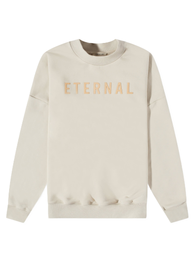 Pleteni pulover Fear of God Eternal Fleece Crewneck Bež | FGE50-003AFLC-024