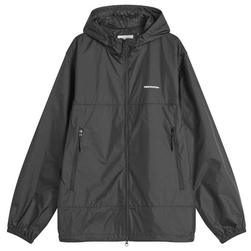 Vetrovka thisisneverthat thisisneverthat T-Light Hooded Jacket, Size Large Črna | TN250WOWLS02-BLK