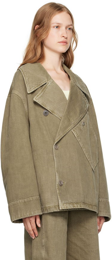 Jakna LEMAIRE Lemaire Dispatch Denim Jacket Zelena | OW334 LD1017, 1