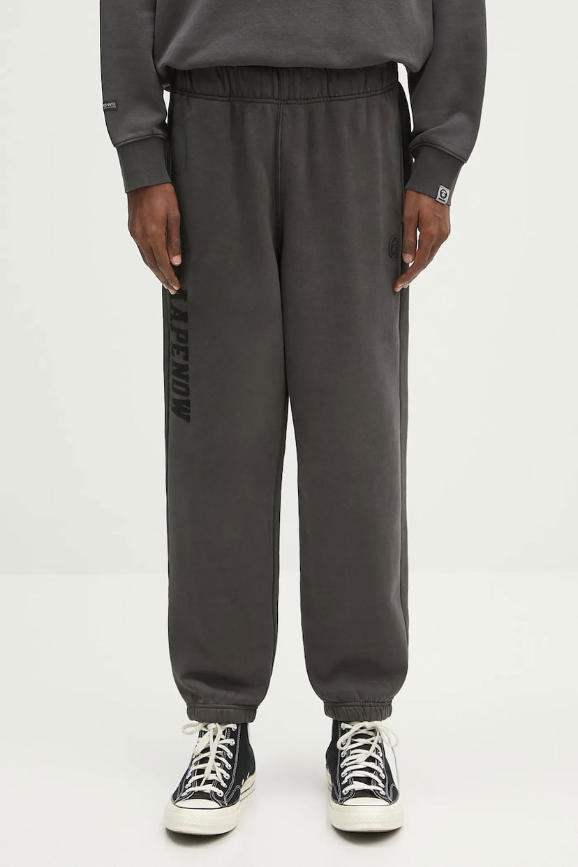 Trenirka AAPE by A Bathing Ape AAPE Now Sweat Pants Siva | AAPPTMB627XXN