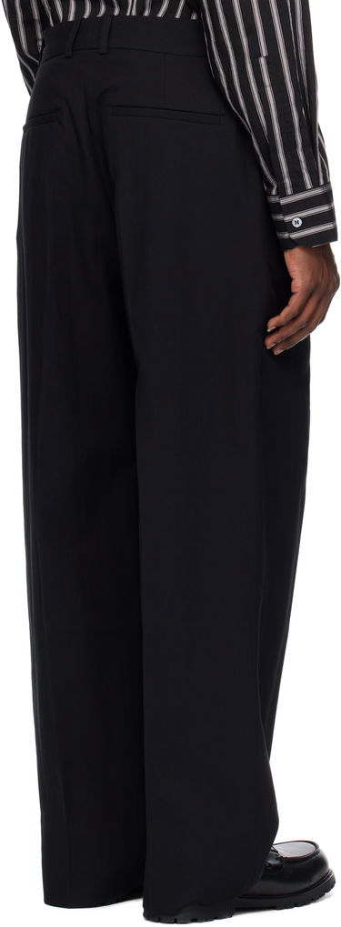 Hlače Studio Nicholson Studio Nicholson Circuit Trousers Črna | CIRCUIT SNM - 1340, 2