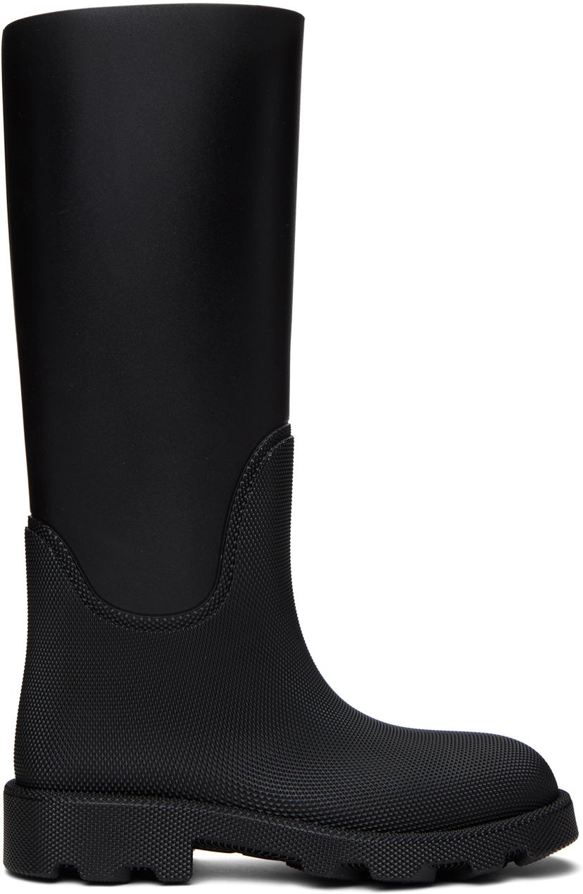 Superge in čevlji Burberry Rubber Marsh High "Black" Črna | 8077778