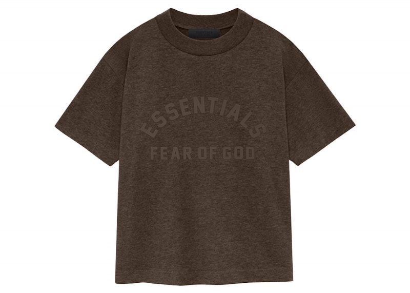 Majica Fear of God Fear of God Essentials Core Collection Kids S/S Tee Rjava | 785SU241012K