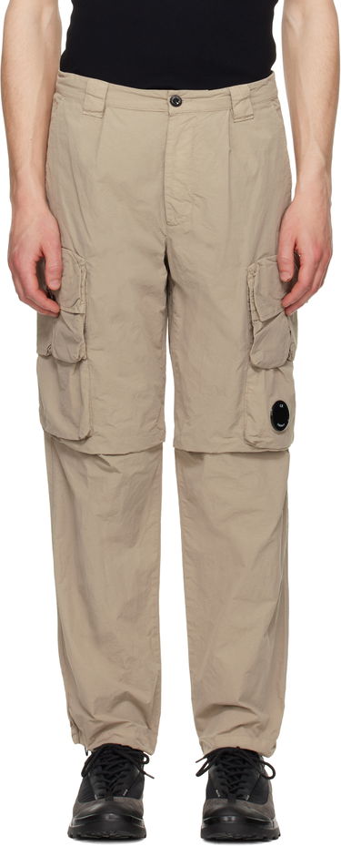 Cargo hlače C.P. Company C.P. Company Flatt Nylon Cargo Pants Bež | 18CMPA170A-005991G, 0