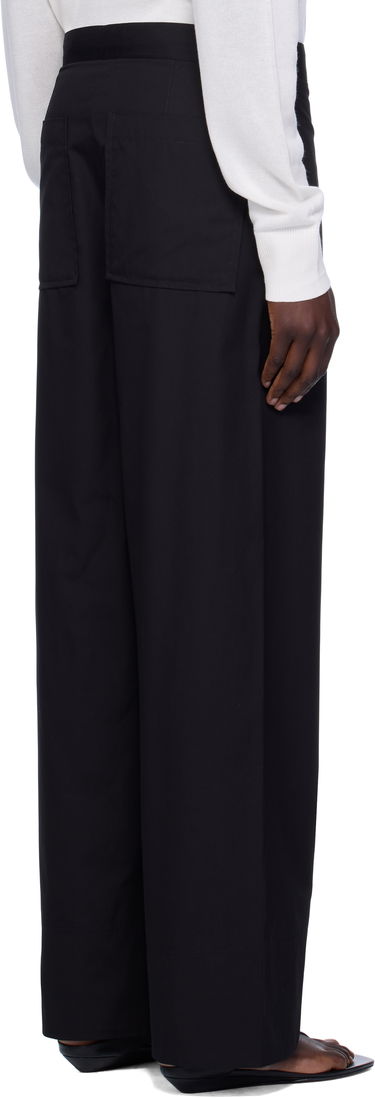 Hlače TOTEME TOTEME Twisted Seam Trousers Črna | 253-WRB0295-FB0226, 2
