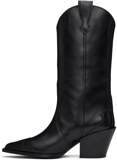 Oblačila Aeyde Aeyde Ariel Western Boots Črna | A11-AB-TBUP75CH-222-800-001, 2