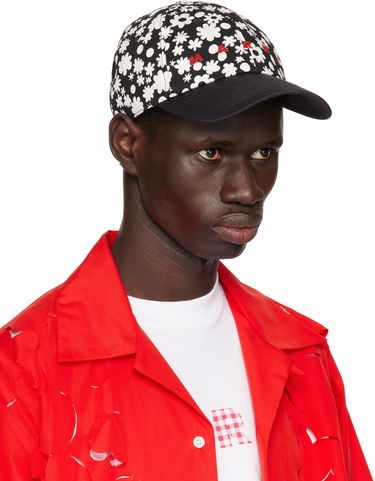Kapa Marni Marni Pop Fields Logo Baseball Cap Črna | CLZC0108PS UAC016, 1