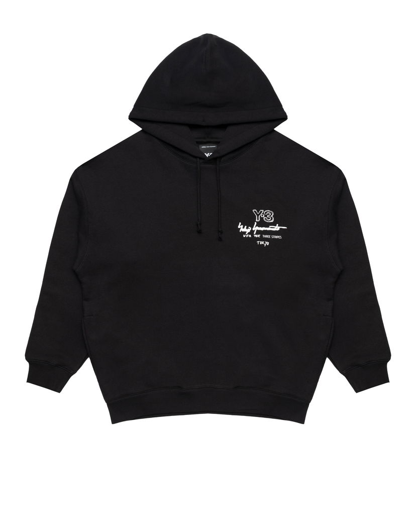 Pulover Y-3 Y-3 Graphic Hoodie Črna | KB2604