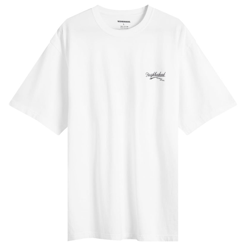 Majica Neighborhood SS-8 Cards T-Shirt Bela | 252PCNH-ST08-WHT