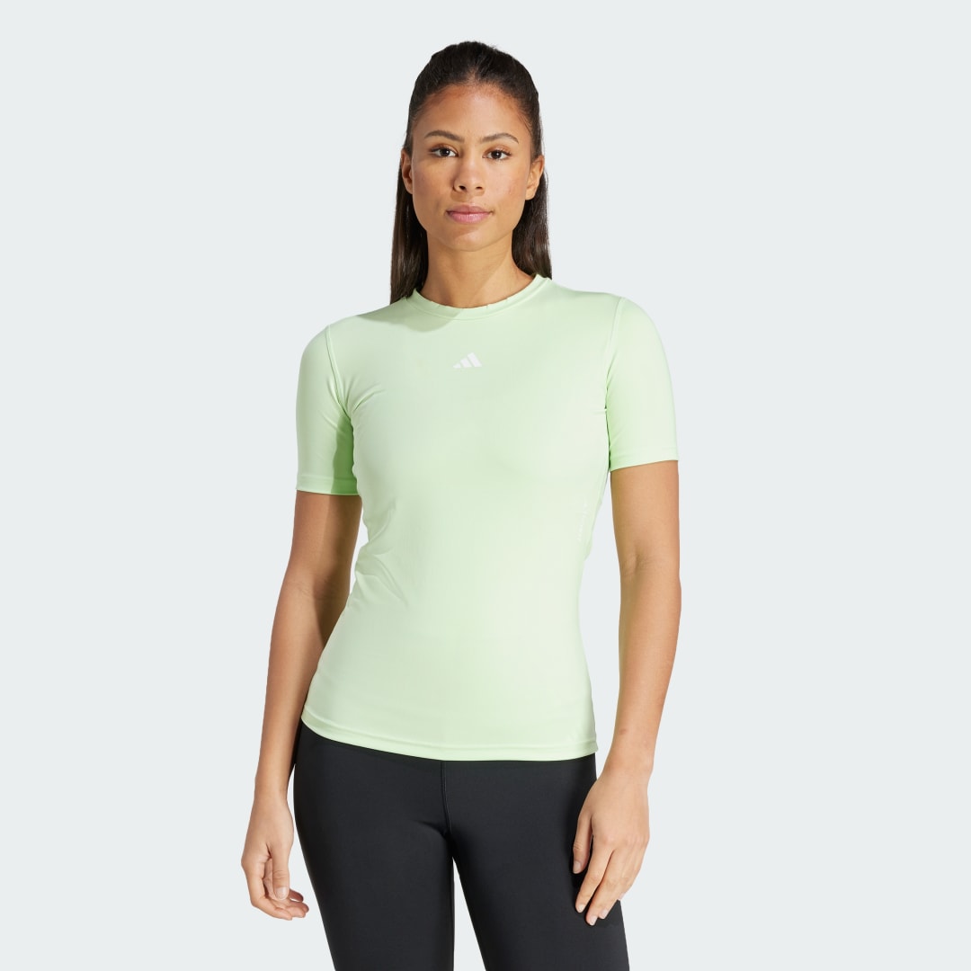Majica adidas Performance Techfit Training Tee Zelena | IT6742, 1