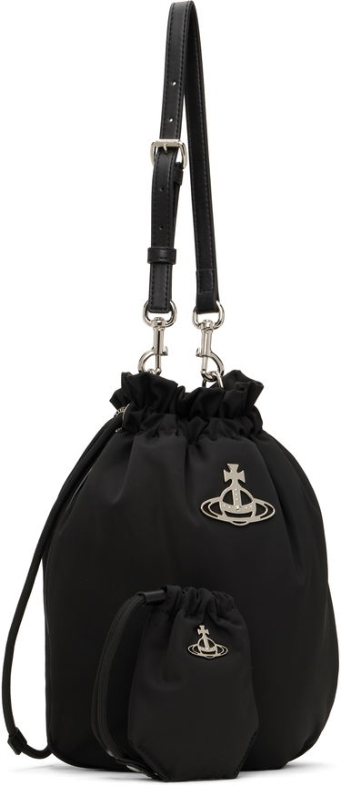 Torbica Vivienne Westwood Drawstring Pouch Set Bag Črna | 57010001U-W001Y-, 1