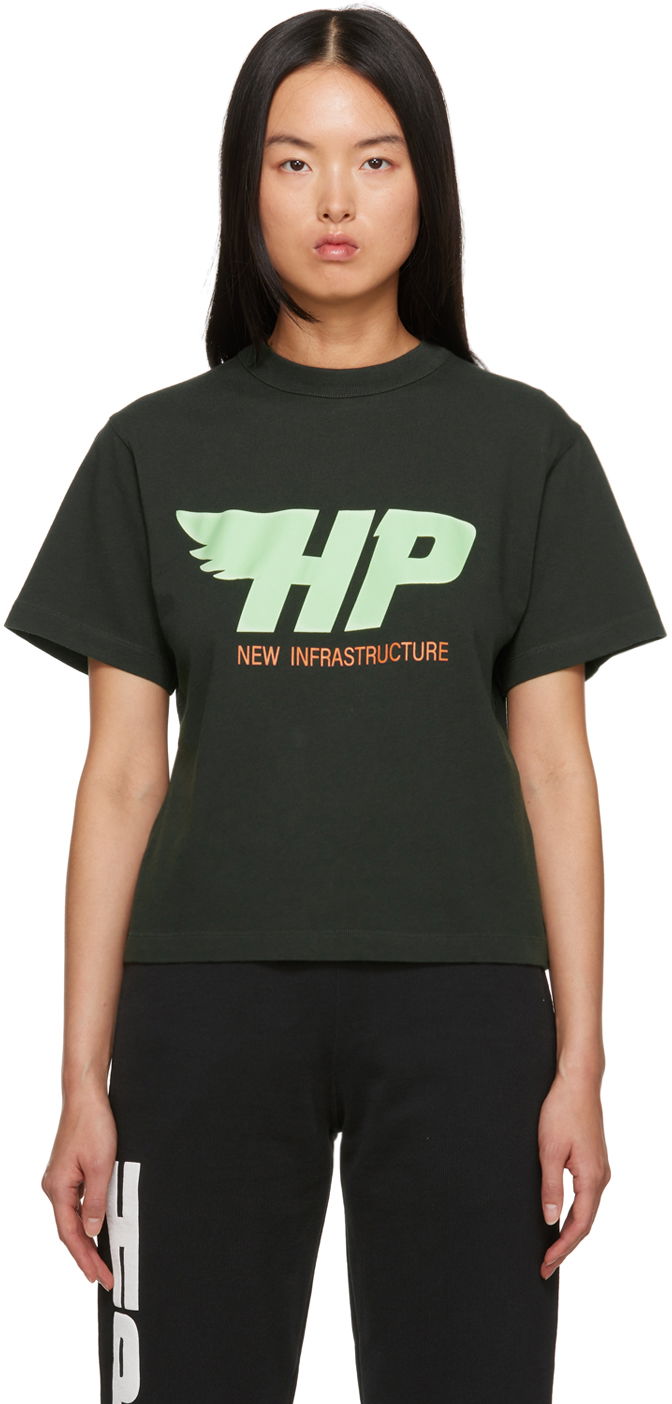 Majica HERON PRESTON Fly T-Shirt Zelena | HWAA032F23JER0101050, 0