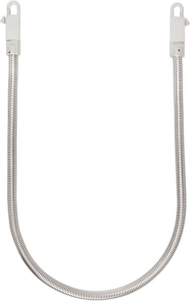 Ogrlica Rick Owens Rick Owens Snake Chain Shoulder Strap Kovinski | RA01E0696 MET, 1