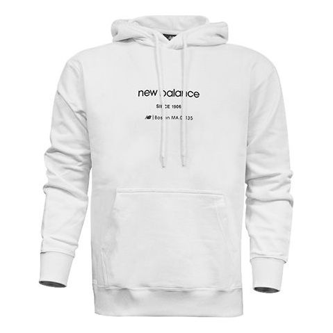 Pulover New Balance Casual Lifestyle Hoodie Bela | NCA4E023-IV
