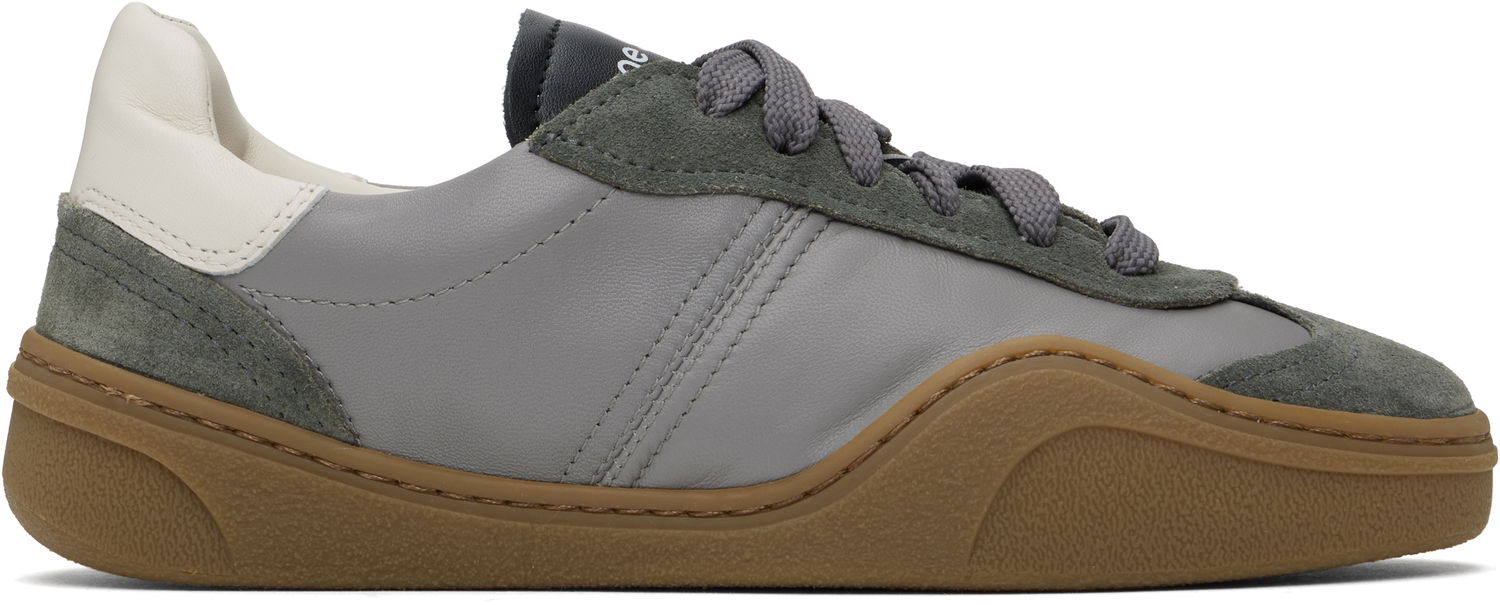 Oblačila Acne Studios Acne Studios Lace-up Siva | AD0717-, 0