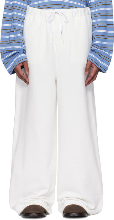 Trenirka Marni Marni Loopback Sweatpants Bela | PJMU0070A0 UTC275, 0