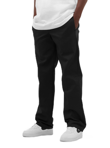 Hlače Dickies SLIM STRAIGHT WORK PANTS Črna | 607645518602