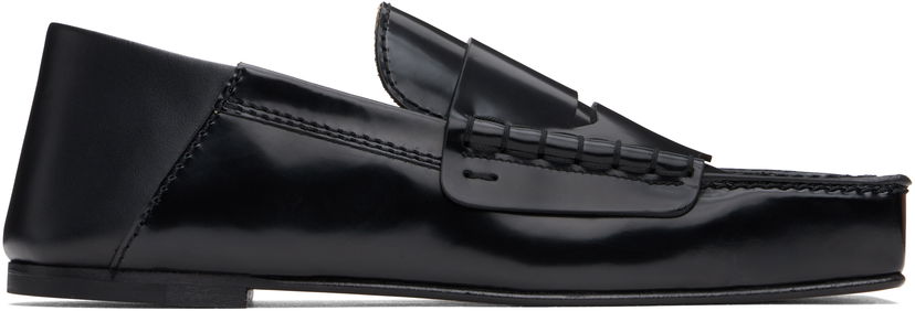 Superge in čevlji Jacquemus La Casa 'Les Loafers Carré' Loafers Črna | 24H243FO147-4036