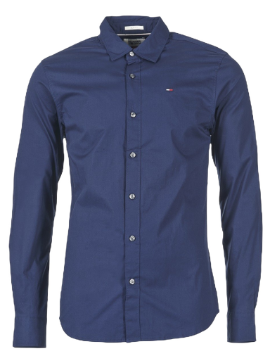 Srajce Tommy Hilfiger ORIGINAL STRETCH SHIRT Mornarica | DM0DM04405-002-NOOS