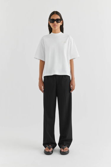 Majica AXEL ARIGATO Float Oversized T-Shirt Bela | A2214002, 4