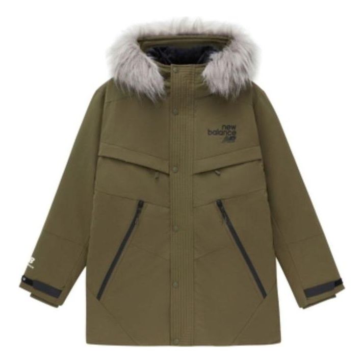 Parka New Balance Warm Parka Jacket Zelena | AMJ24373-DMO