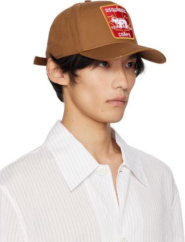 Kapa DSQUARED2 Dsquared2 Canadian Patch Baseball Cap Rjava | BCM0367_05C00001_5092, 1