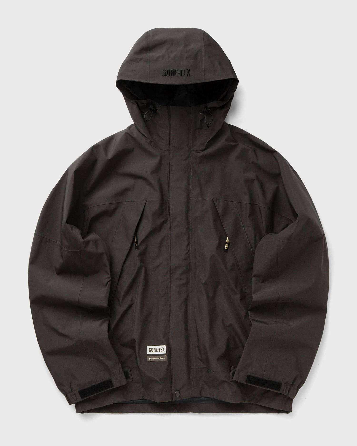 Dežni plašč thisisneverthat GORETEX 2L Wet Weather Shell Jacket Črna | GT243GOWLS01-OLB, 0