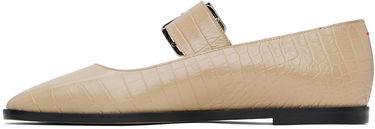 Nega čevljev Aeyde Aeyde Sunny Buckle Ballerina Flats Bež | A11-FL-GRZS15FL127-FW24-957-065, 2