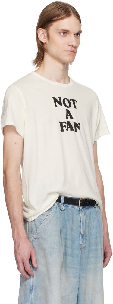 Majica R13 R13 'Not A Fan' T-Shirt Bela | R13WK001-K124B, 4