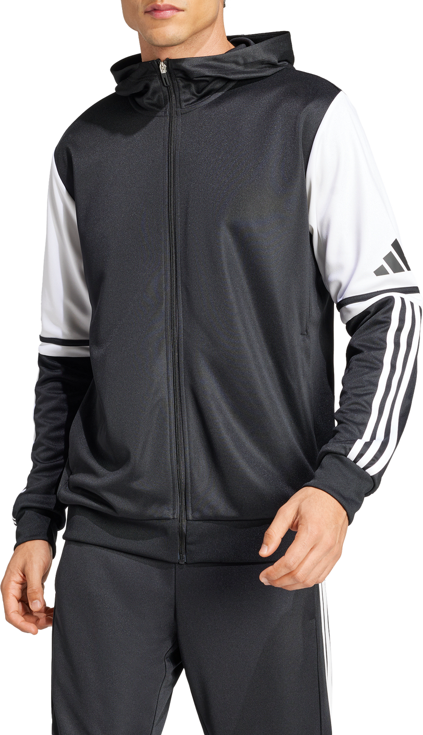 Pulover adidas Originals SQ25 Hooded Jacket Črna | je2778