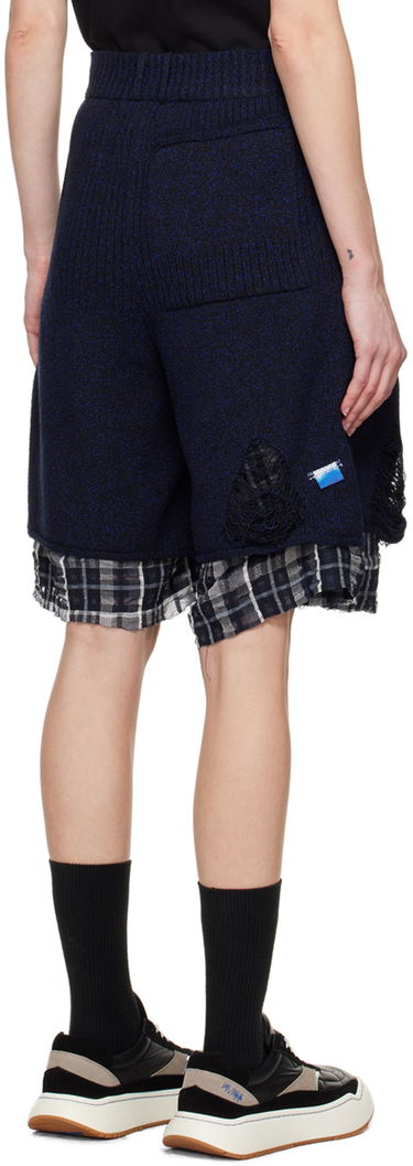 Kratke hlače ADER ERROR Layered Knit Shorts Mornarica | BN01SSBT0401BK, 2
