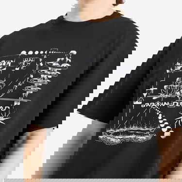 Majica Brain Dead Mind Puzzle Graphic Tee, Size Large Črna | BDP25T000044-BLK, 5