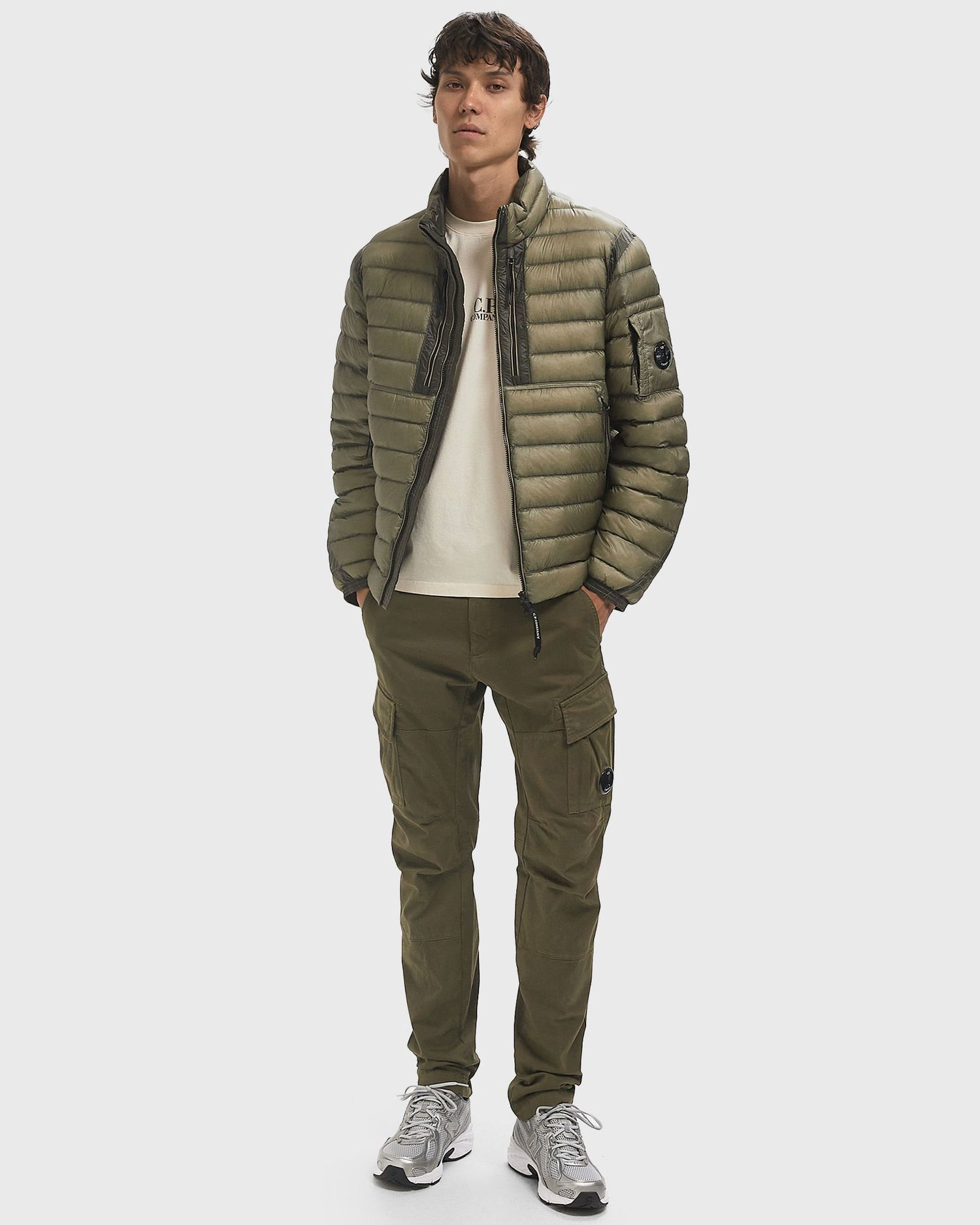 Puhovka C.P. Company Medium Padded Jacket Zelena | 19CMOW030A110416A-356, 1