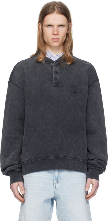 Pleteni pulover ISABEL MARANT Isabel Marant Mathias Sweatshirt Črna | SW0162HA-C2M01H, 0
