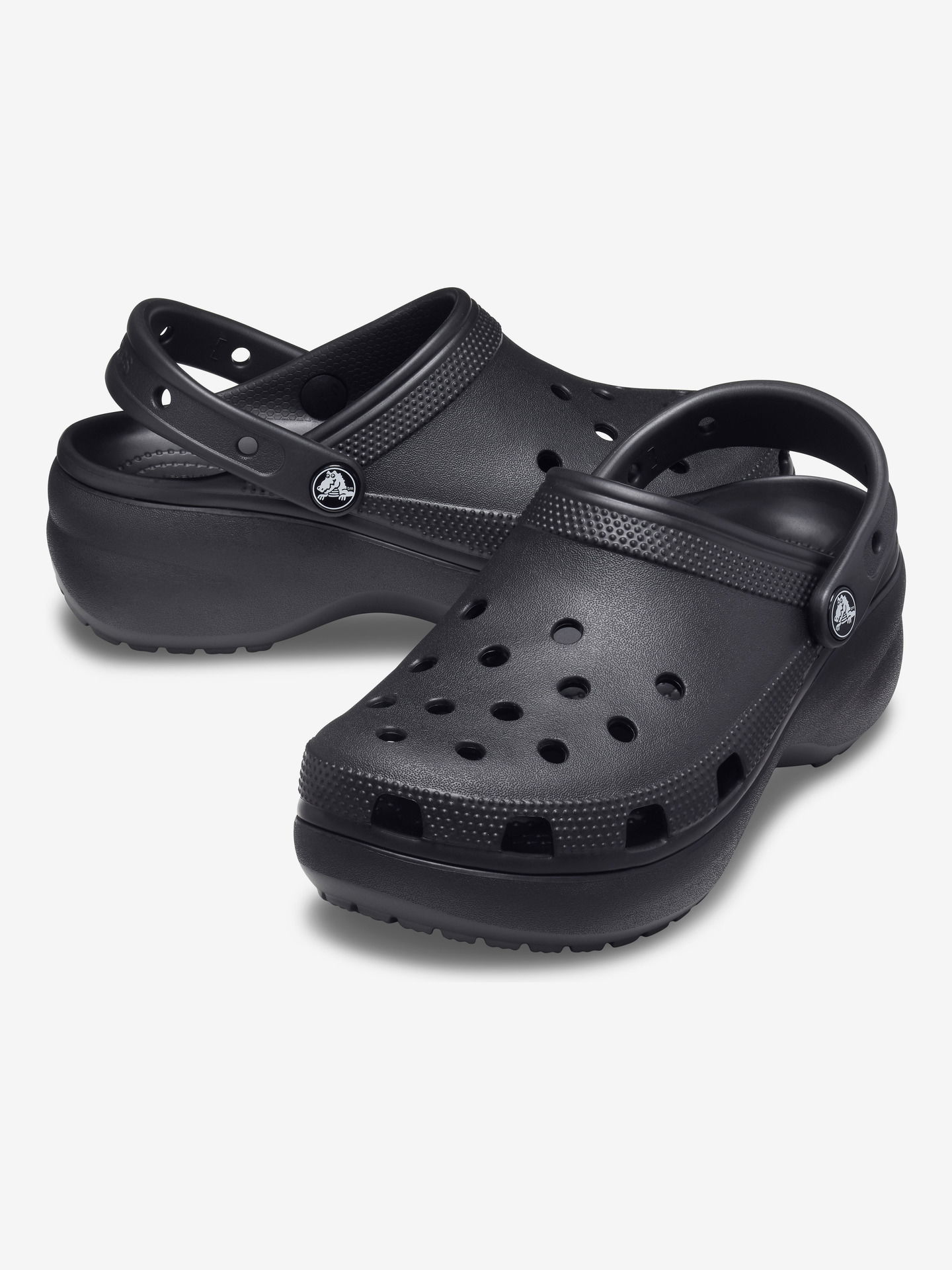 Superge in čevlji Crocs Classic Platform Clog Črna | 206750, 1