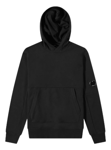 Pulover C.P. Company Arm Lens Popover Hoodie Črna | 13CMSS023A-005086W-999