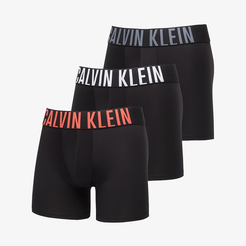 Boksarice CALVIN KLEIN Boxer Brief 3-Pack Črna | 000NB3612A 2QS