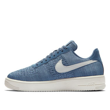 Superge in čevlji Nike Air Force 1 Flyknit 2.0 "Ocean Fog" Modra | CI0051-400, 1