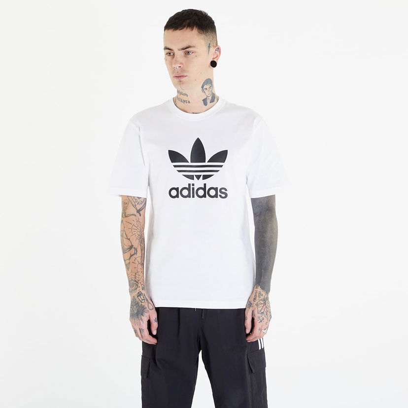 Majica adidas Originals Men's adidas Trefoil Bela | IV5353