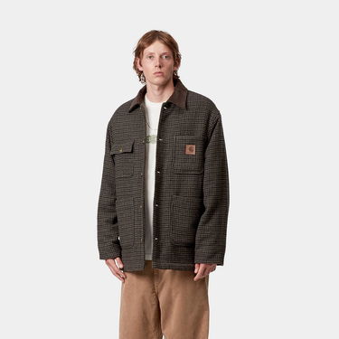 Plašči Carhartt WIP Lowis Chore Coat Houndstooth Večbarvna | I035344_9, 0