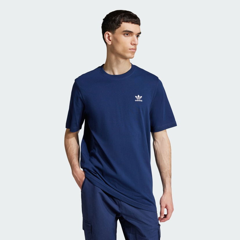 Majica adidas Performance Trefoil Essentials T-Shirt Mornarica | JC9989
