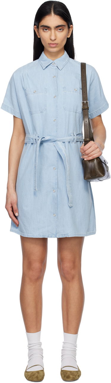 Obleke A.P.C. A.P.C. Suzanne Denim Minidress Modra | COGXX-F35121, 0