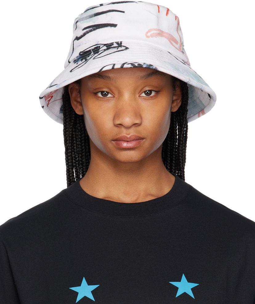 Klobuk Études Julian Farade Training Print Bucket Hat Bela | E24MC920A039P4