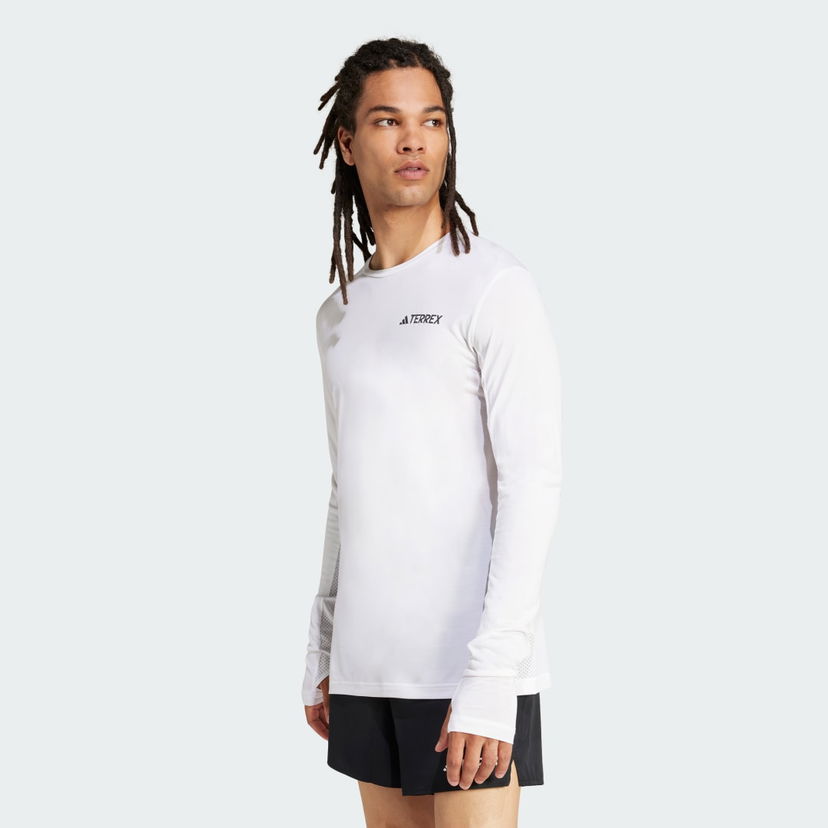 Majica adidas Performance Terrex Xperior Climacool+ Long Sleeve Running Top Bela | JN8124