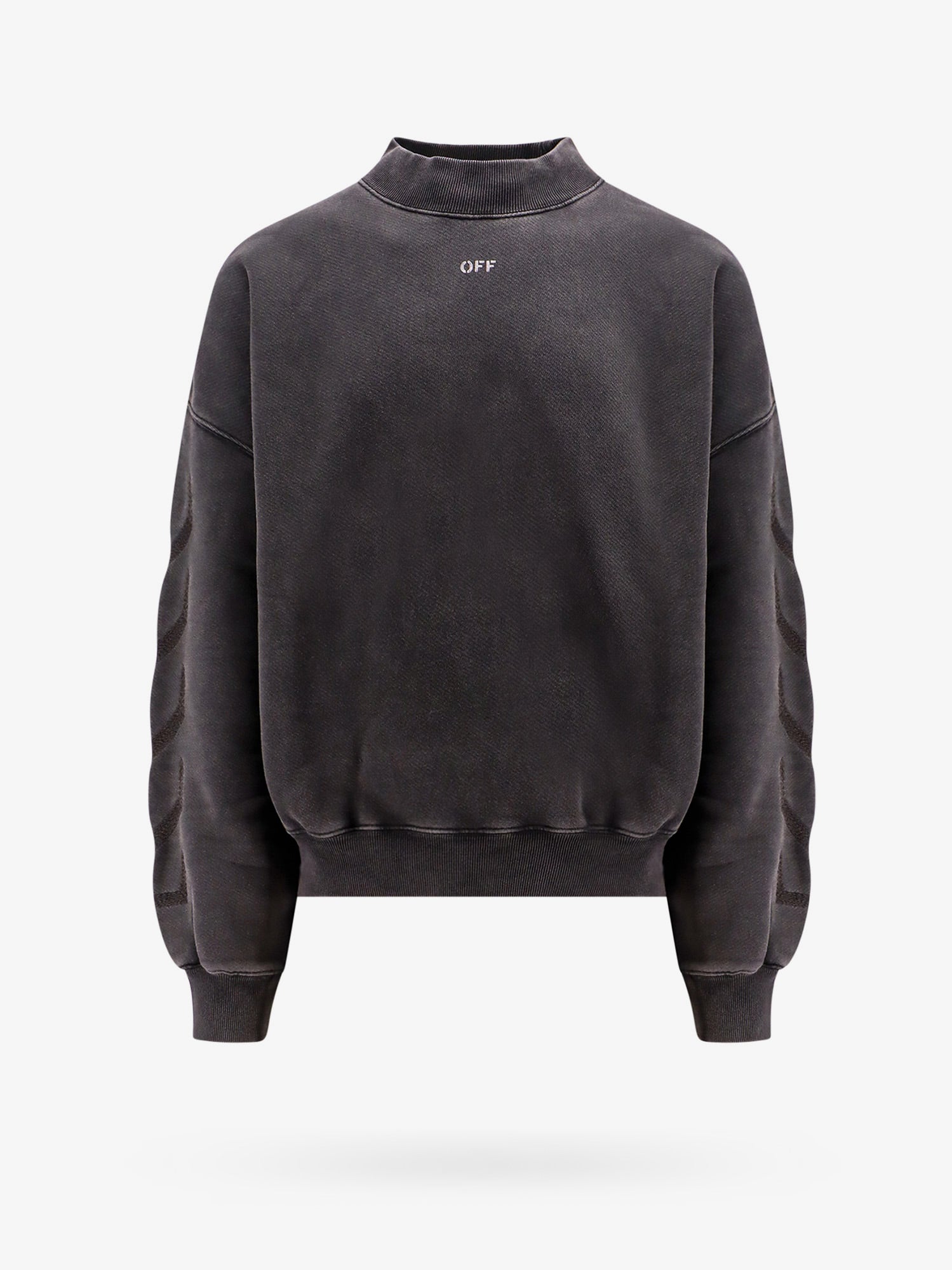 Pulover Off-White SWEATSHIRT Črna | OMBA070C99FLE0021077, 0