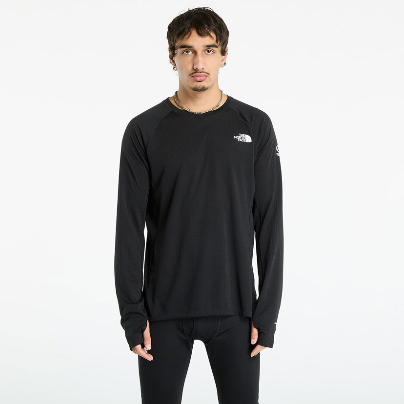 Pulover The North Face Summit Pro 120 Crew Sweatshirt Črna | NF0A87ZTJK31